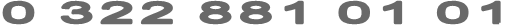                  0 322 881 01 01 